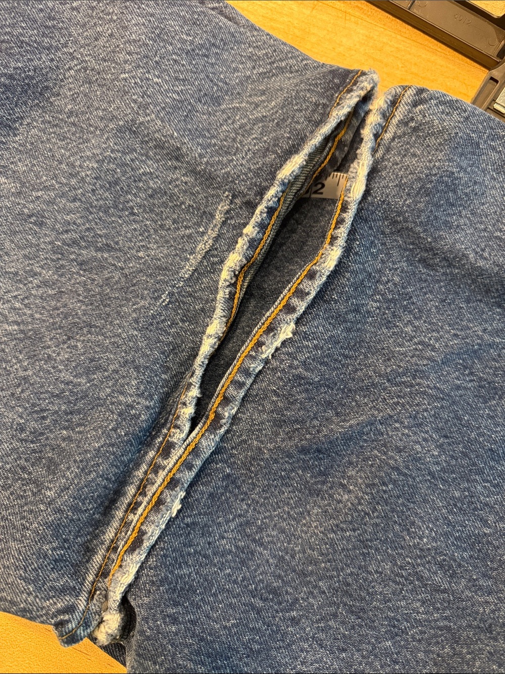 Agolde Dame High Rise Wide Leg Jeans 28x33 - Picture 6 of 6